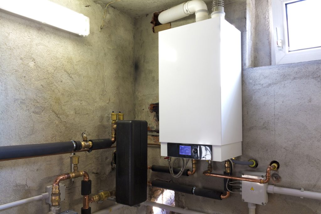 Condensing gas boiler