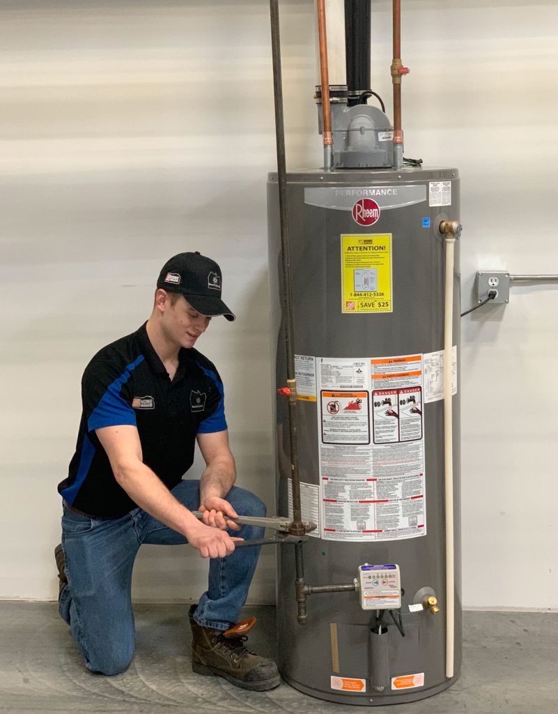 Hot Water Tank Installation