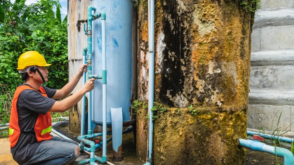 Hot water tank